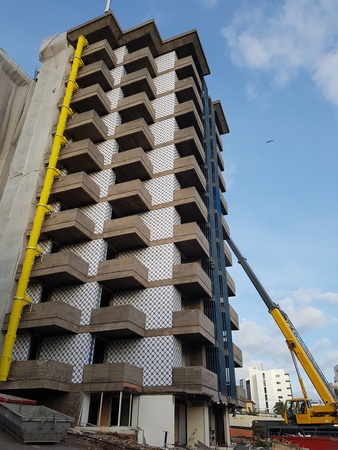 Reabilitação de betão do Hotel Gorgulho - Funchal